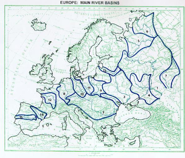 Реки европы