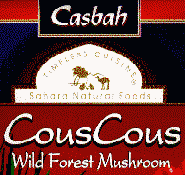 Casbah, CousCous, Wild Forest Mushroom, OK