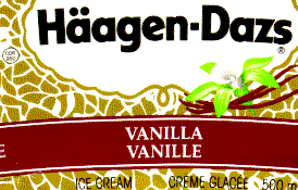 Häagen-Dazs Vanilla Ice Cream, counted by the Ukrainian Archive only under COR 95D, but certified by OU as well